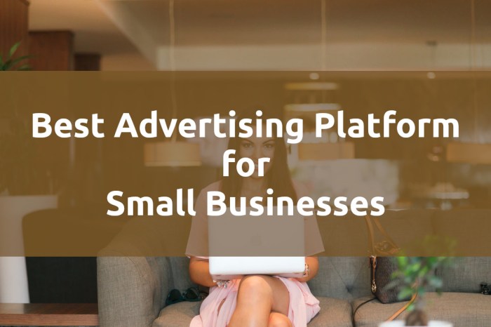 Advertising online business small started get